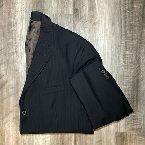 Billy Reid Made in Italy Pinstripe Jacket - 44L